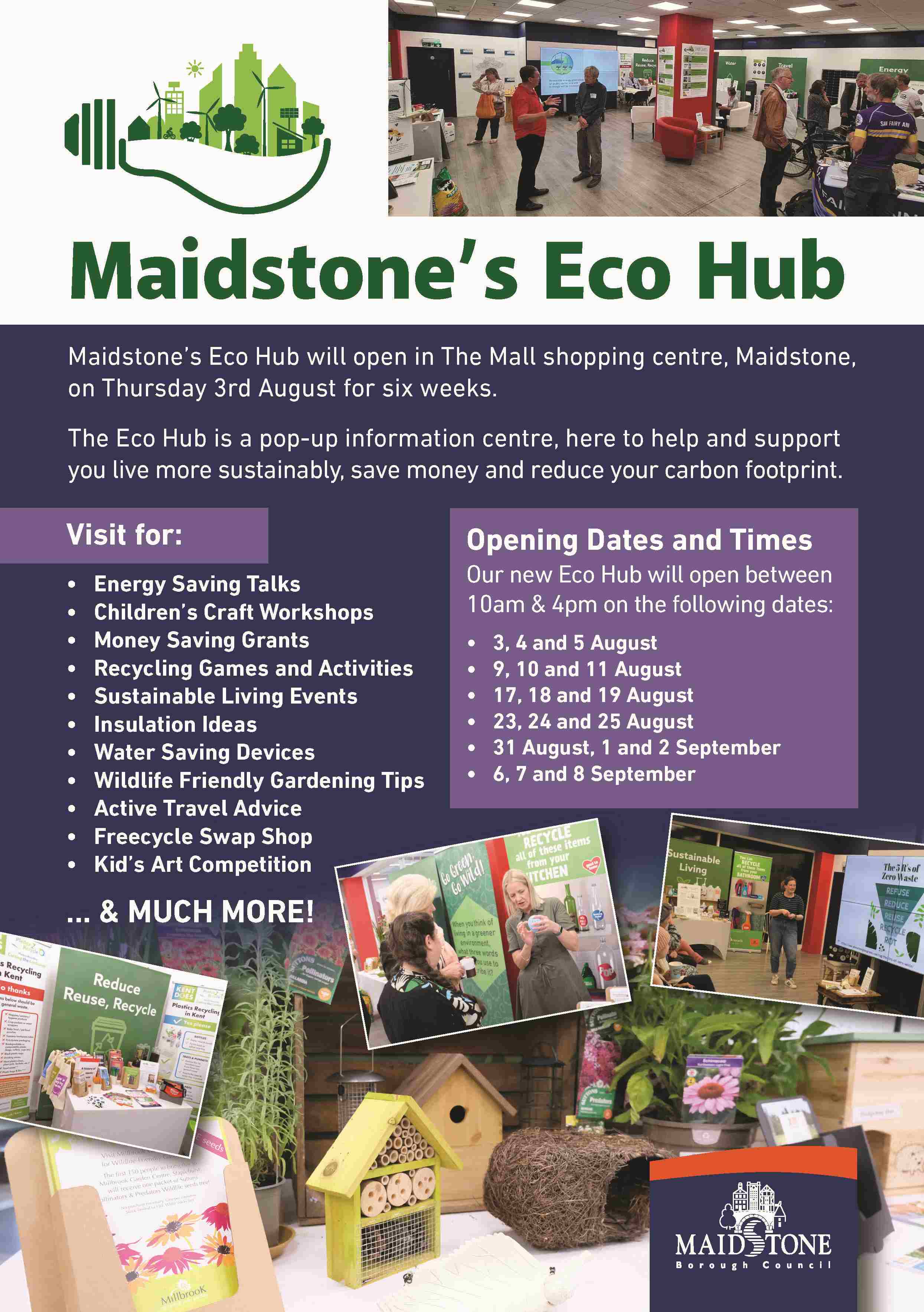 Come and visit Maidstone’s Eco Hub