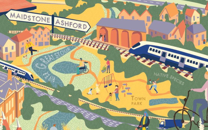 Image for Community invited to see updated proposals for Heathlands Garden Community 
