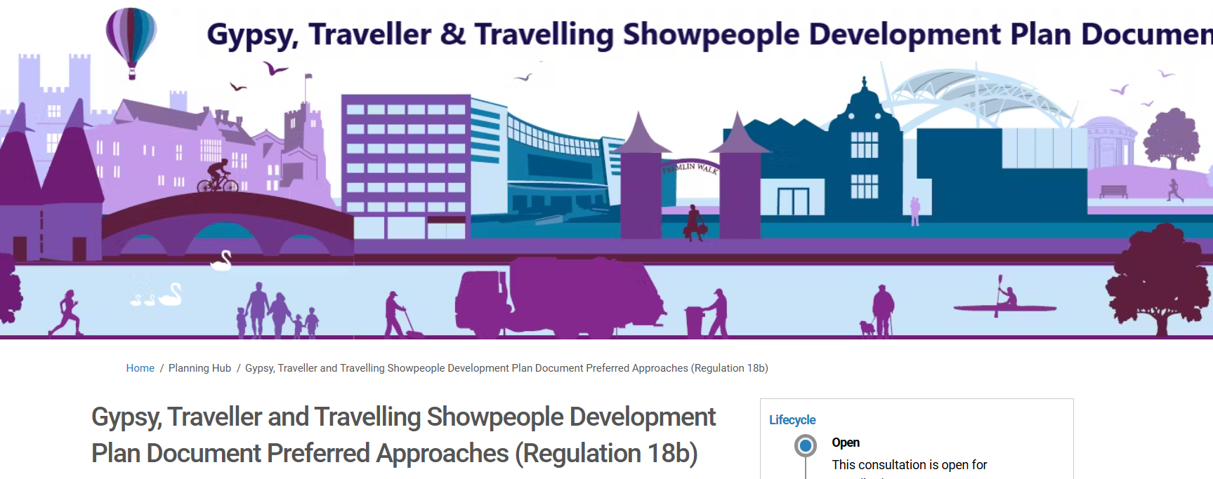 Gypsy, Traveller and Travelling Showpeople Development Plan consultation