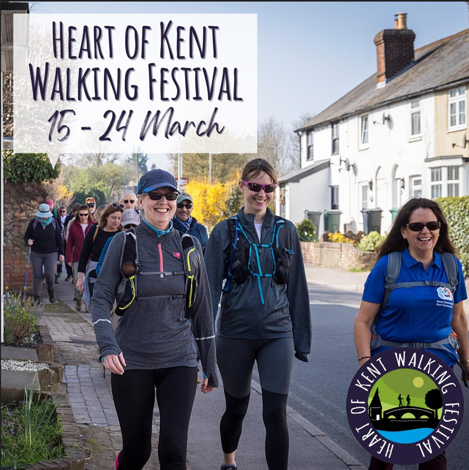 Book now for Maidstone’s Heart of Kent Walking Festival image