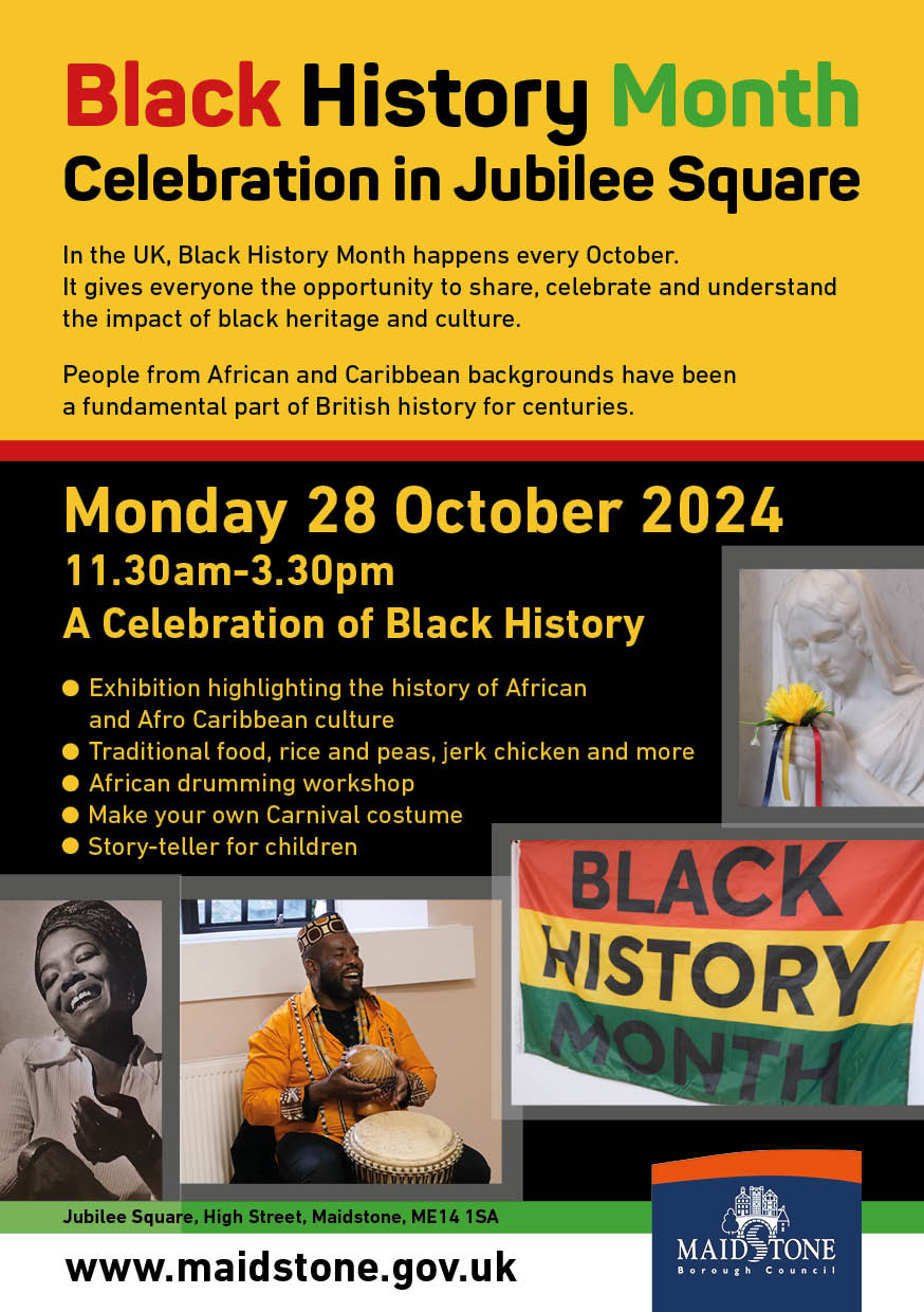 Celebrate Black History Month in Maidstone image