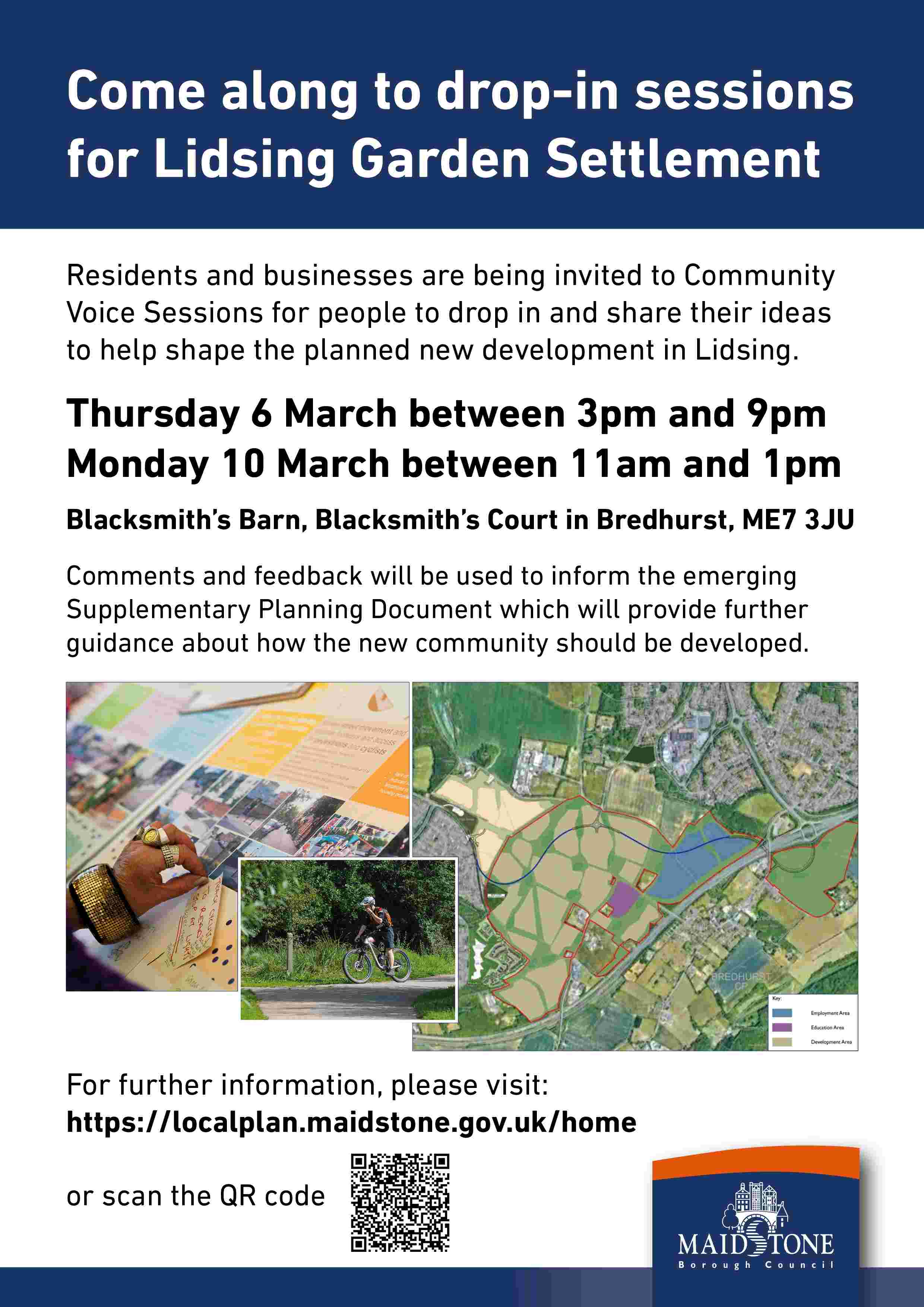 Everyone welcome at drop-in sessions for Lidsing Garden Settlement 