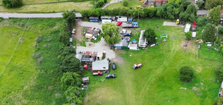 Image for High Court ruling over unauthorised development at Warren Lands