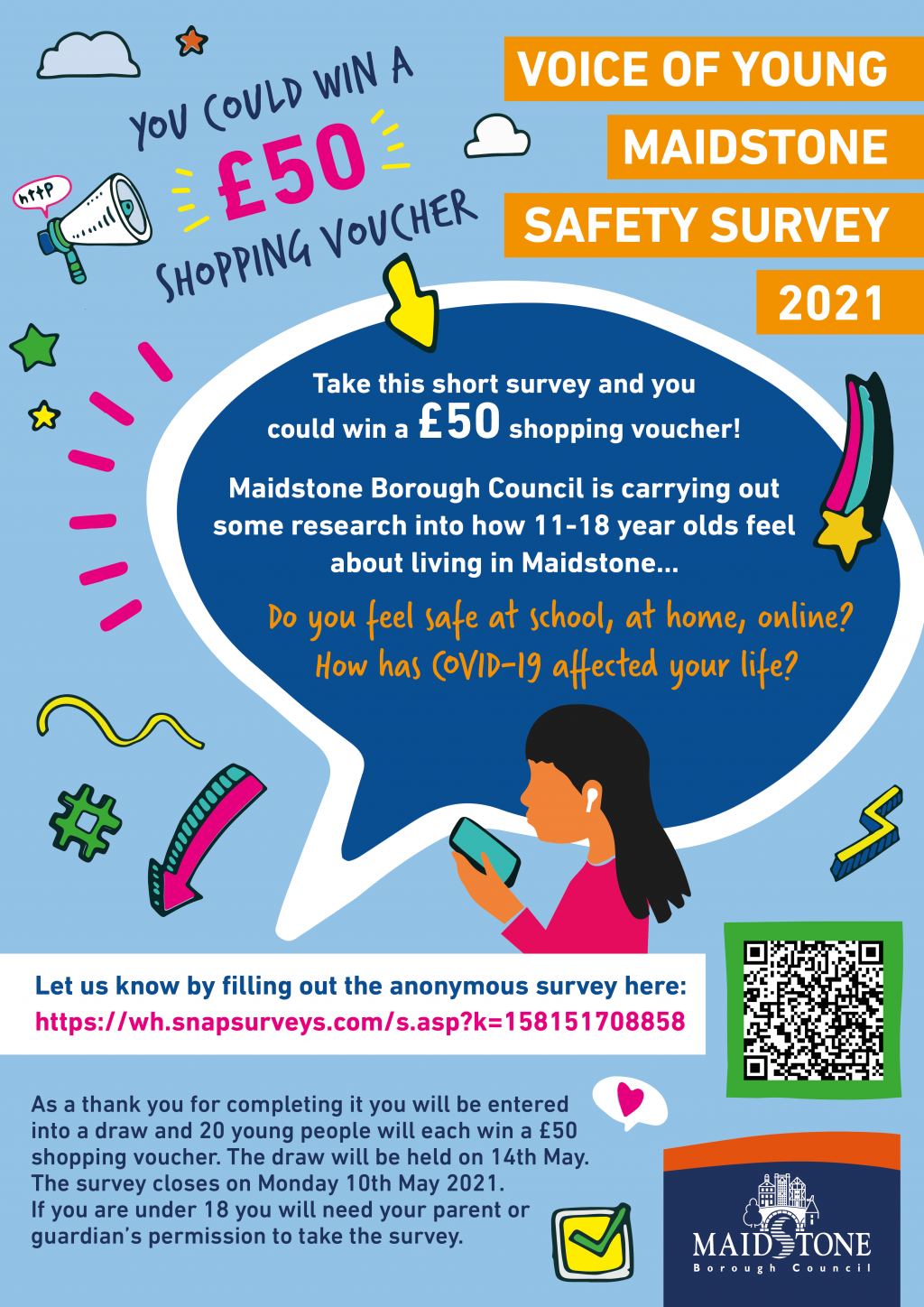 Voice of Young Maidstone Safety Survey 2021 image