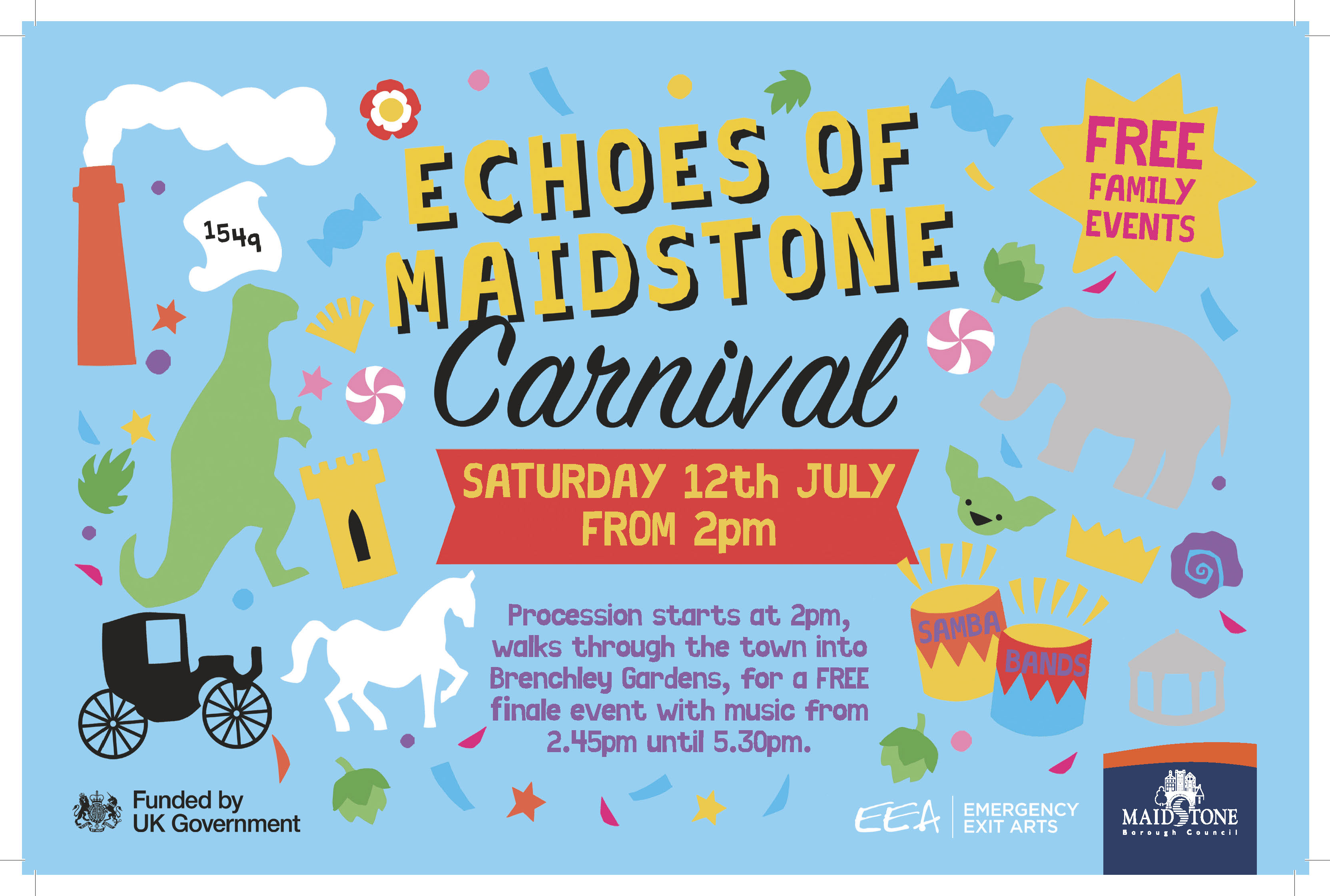 Join the ‘Echoes of Maidstone’ arts carnival