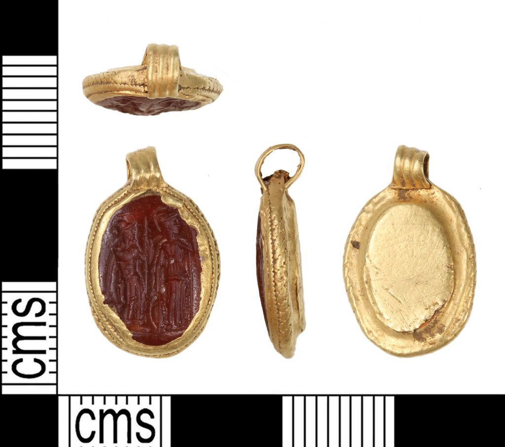  Rare Anglo-Saxon Pendant - donated to Maidstone Museum 