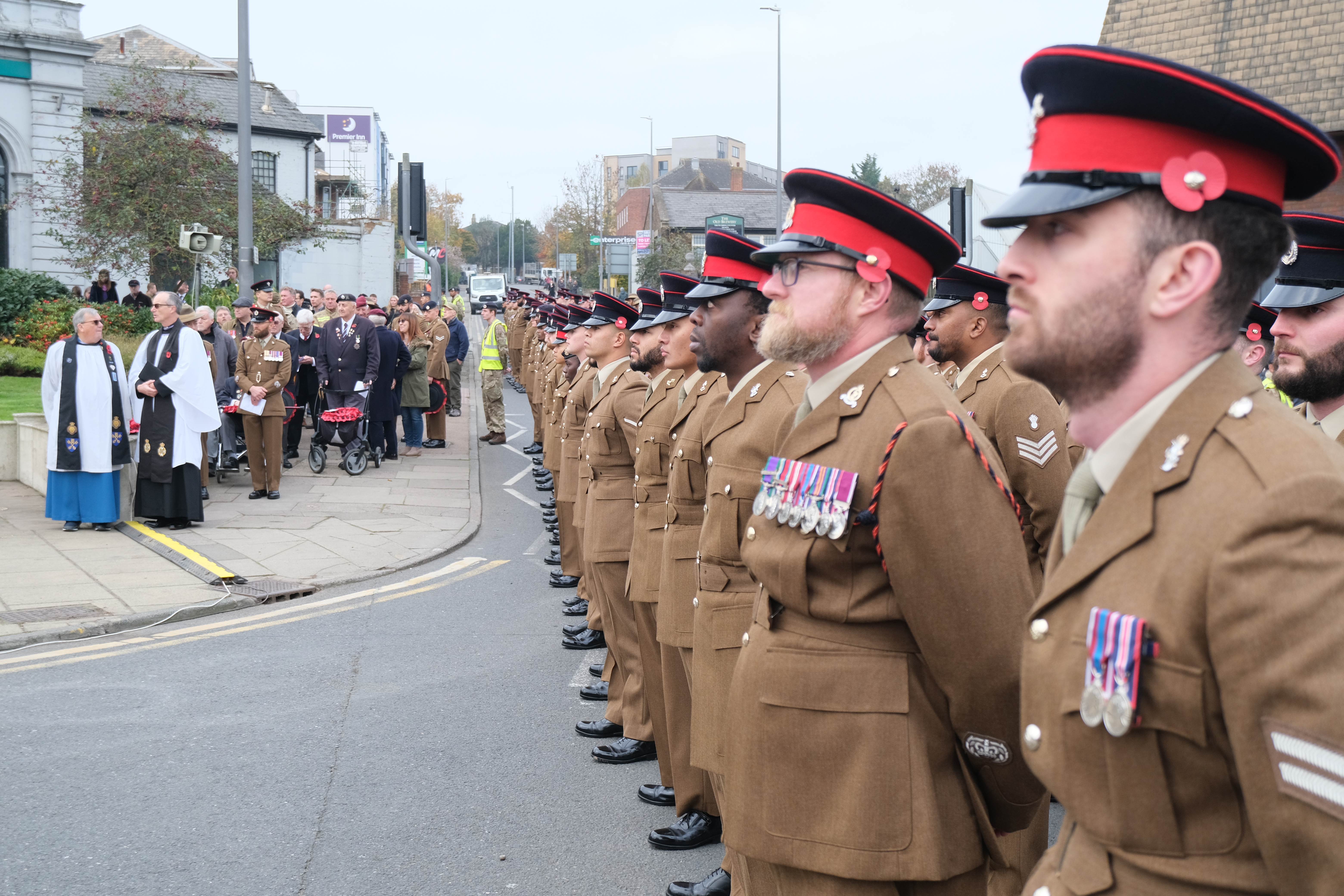Remembrance Sunday 2025 in Maidstone