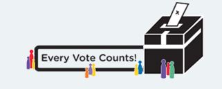 Every vote counts 
