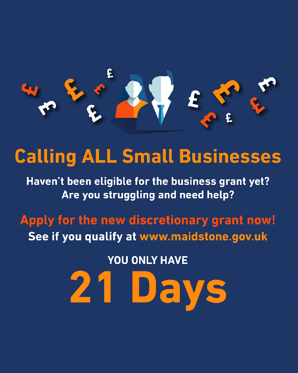 Don’t delay - apply today for business grant says MBC  image