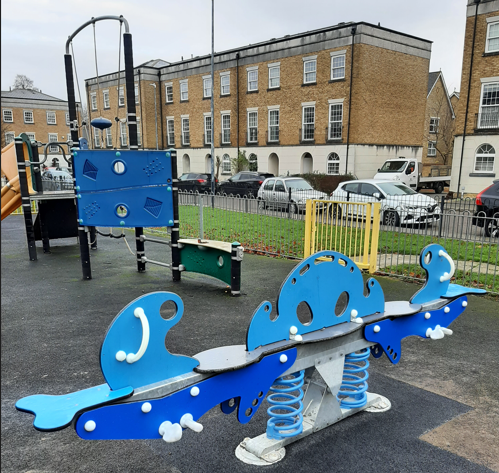 Two playgrounds get makeovers in Maidstone 